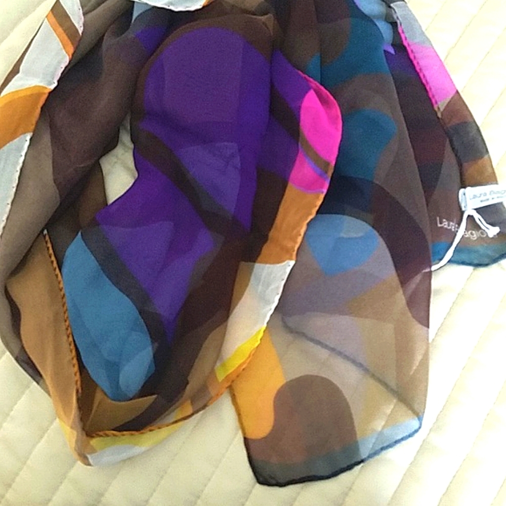 Laura Biagiotti scarf silk
